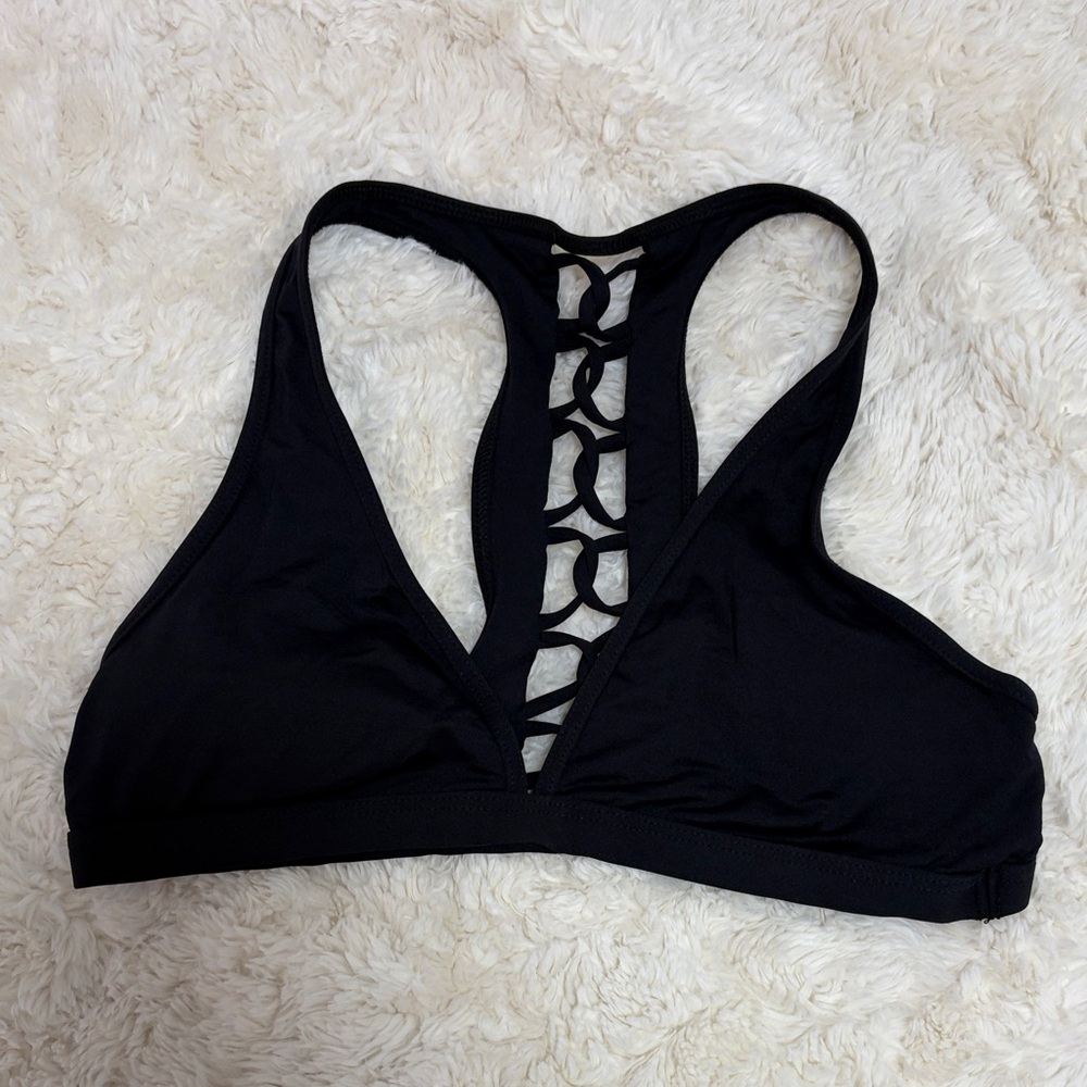 Women’s LSpace black bikini top size large